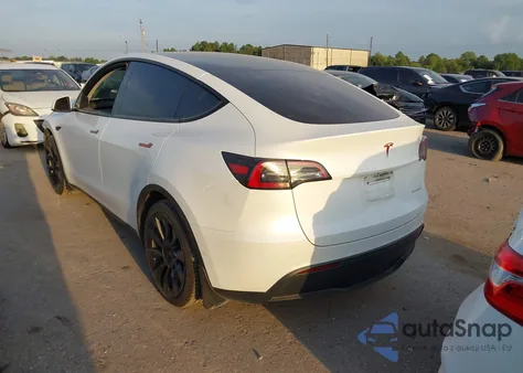 2021 Tesla Model Y Long Range Dual Motor All-Wheel Drive из США, поврежденный, VIN 5YJYGAEE6MF255445